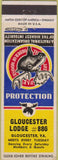 Matchbook Cover - Matchbook Cover Moose Lodge Gloucester VA