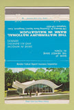 Matchbook Cover - Waterbury NATional Bank Naugatuck CT WEAR 40 Strike