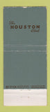 Matchbook Cover - Houston Club TX WEAR 30 Stick