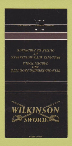 Matchbook Cover - Wilkinson Sword  30 Strike