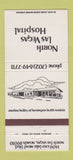Matchbook Cover - North Las Vegas NV Hospital 30 Strike