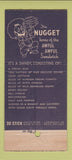 Matchbook Cover - Dick Graves' Nugget Casino Sparks NV 30 Stick
