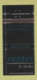 Matchbook Cover - Sharks Nite Club Scottsdale AZ 30 Strike