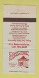 Matchbook Cover - The Graystone Restaurant Mechanicsburg PA 30 Strike