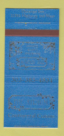 Matchbook Cover - The Atrium Restaurant Durango Inn Colorado? 30 Strike
