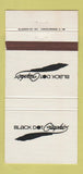 Matchbook Cover - Black Dot Graphics Chicago Crystal Lake Freeport IL 30 Strike