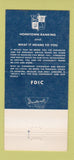 Matchbook Cover - Layton State Bank Milwaukee WI 30 Strike