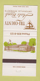 Matchbook Cover - Tri County State Bank Ortonville MN 30 Strike