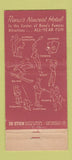 Matchbook Cover - Hotel Mapes Reno NV casino 30 Stick