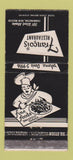 Matchbook Cover - Francois Restaurant Farmington NM WEAR 30 Stick