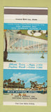 Matchbook Cover - Blue Waters Motel Daytona Beach FL 30 Strike