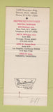 Matchbook Cover - CKLW TV Detroit MI Windsor ON 30 Strike
