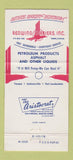 Matchbook Cover - Redwing Carriers Tampa FL trucking liquids 30 Strike