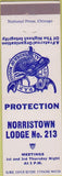 Matchbook Cover - Matchbook Cover Moose Lodge Norristown PA