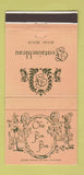 Matchbook Cover - Fontainebleau Hotel Miami Beach FL Chez Bon Bon 30 Strike