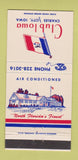 Matchbook Cover - Club Iowa Charles City IA 30 Strike