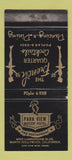 Matchbook Cover - Park View Motor Hotel North Hollywood CA girlie WEAR 30 Strike