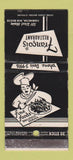 Matchbook Cover - Francois Restaurant Farmington NM WEAR 30 Stick