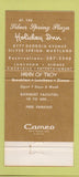 Matchbook Cover - Trojan Horse Restaurant Holiday Inn Silver Spring MD 30 Strike