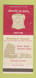 Matchbook Cover - Code 30 Lounge Sentinel Center Detroit MI 30 Strike
