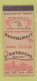 Matchbook Cover - The Lighthouse Miami Beach FL  30 Stick