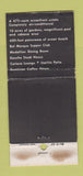 Matchbook Cover - Americana Miami Beach FL WEAR 30 Stick