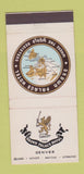 Matchbook Cover - Brown Palace Hotel Denver Colorado 30 Stick