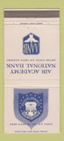 Matchbook Cover - Air Academy National Bank Colorado Springs Air Force 30 Strike