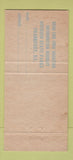 Matchbook Cover - Carter Caves State Park Olive Hill KY 30 Strike