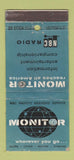 Matchbook Cover - Monitor NBC Radio  Show WEAR 30 Stick