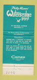 Matchbook Cover - Philip Manos' Watersedge Inn Bayville LI NY girlie 30 Strike