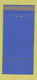 Matchbook Cover - Admiral Byrd Chapter 11 USCS 30 Strike