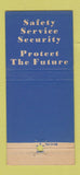 Matchbook Cover - First National Bank Milton FL 21 Strike Feature