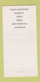 Matchbook Cover - Sam & Omie's Nags Head NC 30 Strike