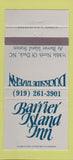 Matchbook Cover - Barrier Island Inn Duck NC 30 Strike