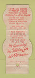 Matchbook Cover - Phil's Deli Dallas TX Contour 30 Strike