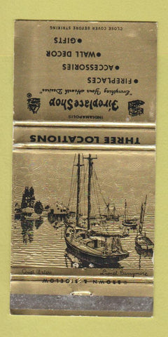 Matchbook Cover - Fireplace Shop Indianapolis IN WEAR 30 Strike