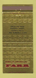 Matchbook Cover - Farr Dust Control Gardena CA 30 Strike