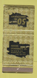 Matchbook Cover - Federal Lithograph Washington DC 50th WEAR 30 Strike