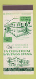 Matchbook Cover - Industrial Savings Bank St Petersburg FL 30 Stick