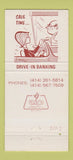 Matchbook Cover - Ixonia State Bank WI 30 Strike