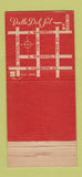 Matchbook Cover - Valle Del Sol Phoenix AZ 21 Strike Feature