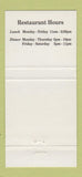 Matchbook Cover - Keystone Club St Petersburg FL 30 Strike