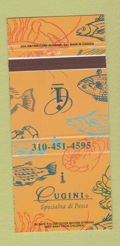Matchbook Cover - I Cugini Restaurant Santa Monica CA 30 Strike