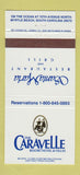 Matchbook Cover - Caravelle Resort Hotel Myrtle Beach SC 30 Strike