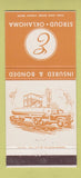 Matchbook Cover - Ellsworth Bros Trucking Stroud OK 30 Strike