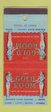 Matchbook Cover - The Gold Room Golden Bank Casino girlie Reno NV 30 Stick