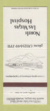 Matchbook Cover - North Las Vegas Hospital NV 30 Strike