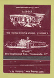 Matchbook Cover - Carlton Ullrich Funeral Home Buffalo NY 40 Strike