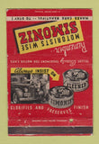 Matchbook Cover - Simoniz Car Polish Finish WEAR 40 Strike